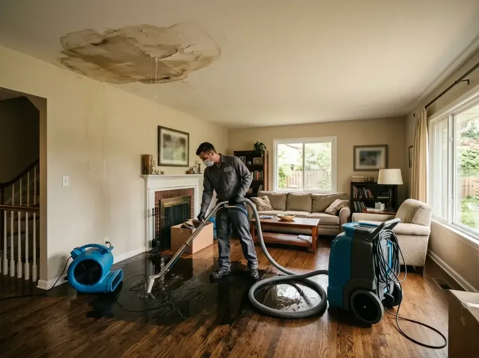 attic-pipe-burst-ceiling-drip-008 — frequently asked questions, Water Damage Restoration & Carpet Care in South Milwaukee, WI